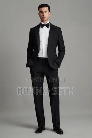 Men Single Button Suit
