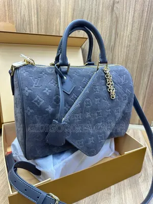 Monogram Suede Top-Handle Bags