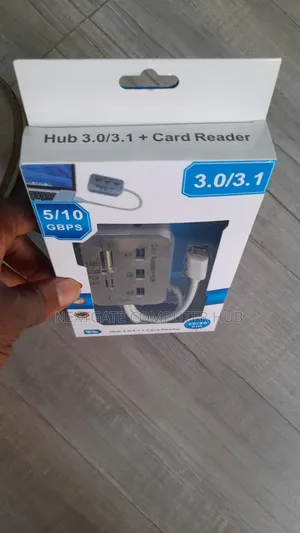 Multi Functional Card Reader With 3.0 USB Hub