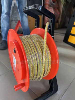 100m Heavy-Duty Long Measuring Tape Reel / Surveyor Measuring Tape.