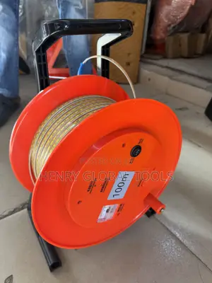 Heavy-Duty Long Measuring Tape Reel / Surveyor Measuring Tape.