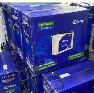 Kartel 12V 220AH Tubular Battery