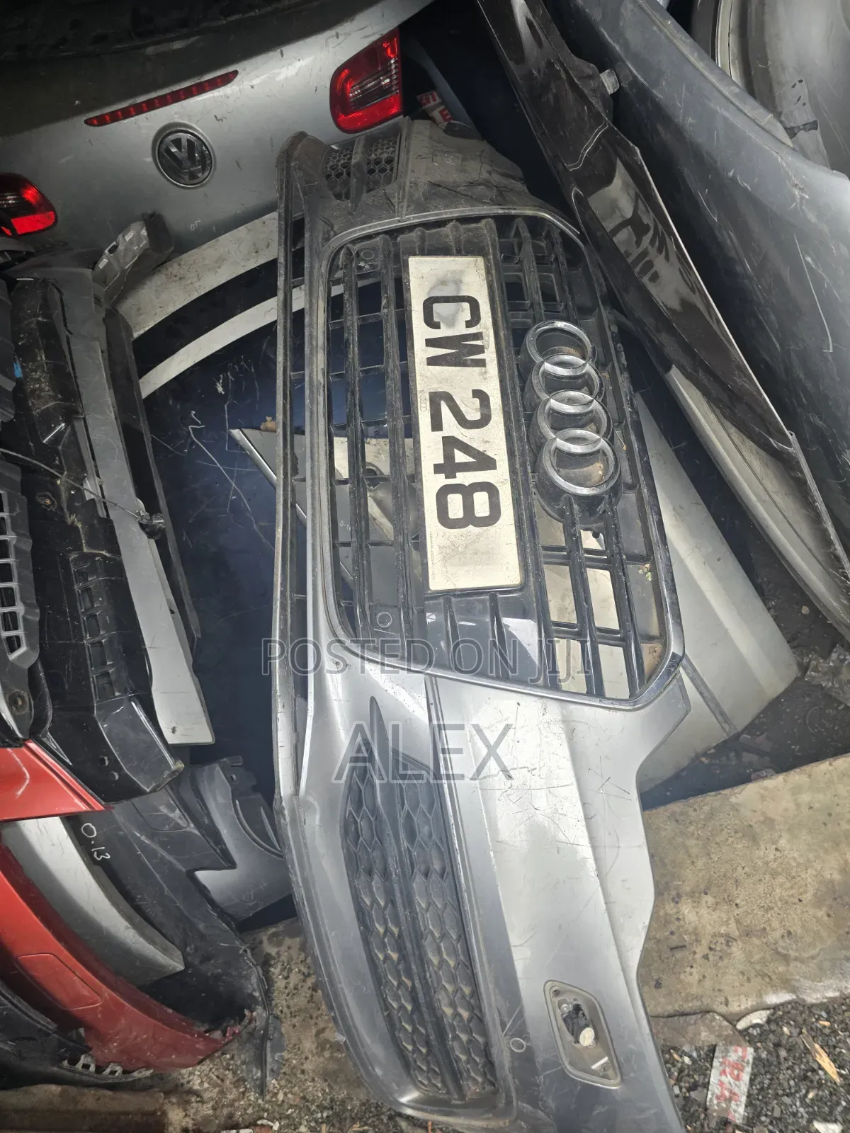 Front Bumper Audi A6 2013 2016