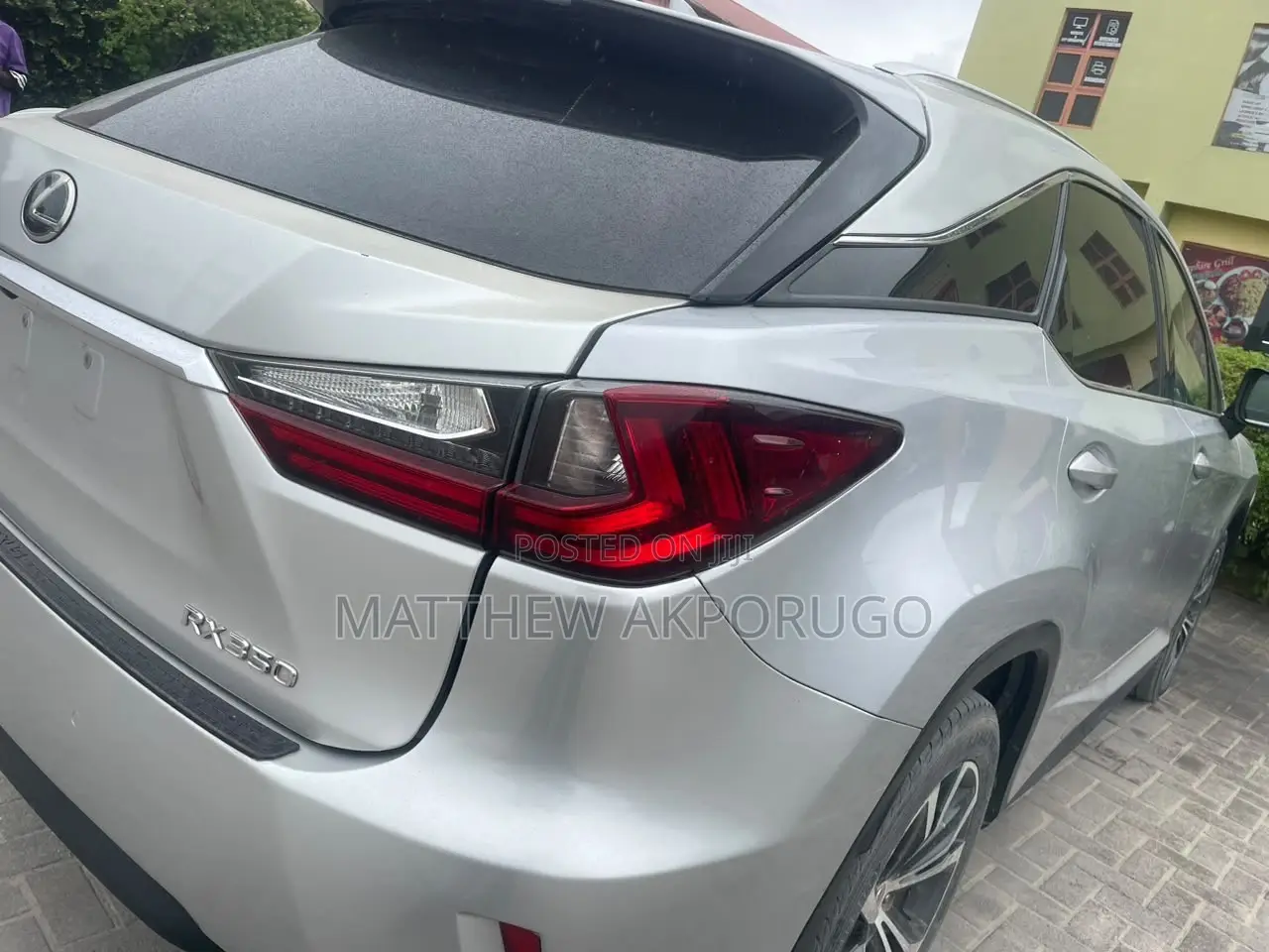 Lexus RX 2016 Silver