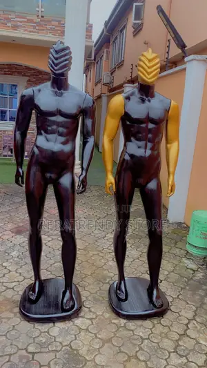 Painted Plastic Male Complete Mannequin