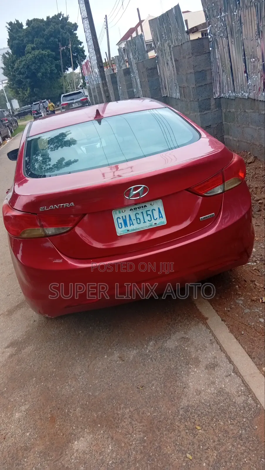 Hyundai Elantra 2013 Red
