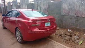 Hyundai Elantra 2013 Red