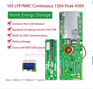 JBD BMS Up16so19 150a 8s-16s Ess Wifi Bluetooth Smart BMS