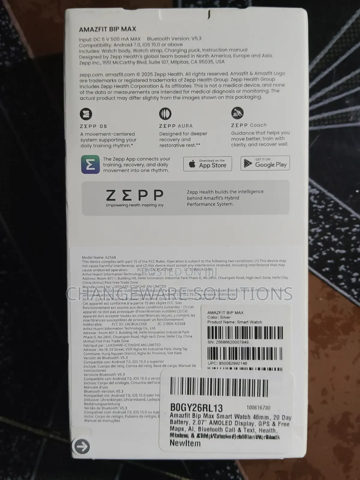 Amazfit Bip Max Smartwatch