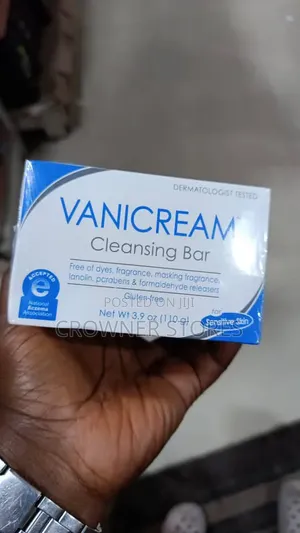 Vanicream Cleansing Bar for Sensitive Skin 3.9 Oz