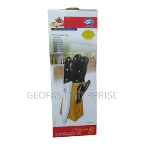 SMP High Quality Non Stick Kitchen Knife Set - 8pcs