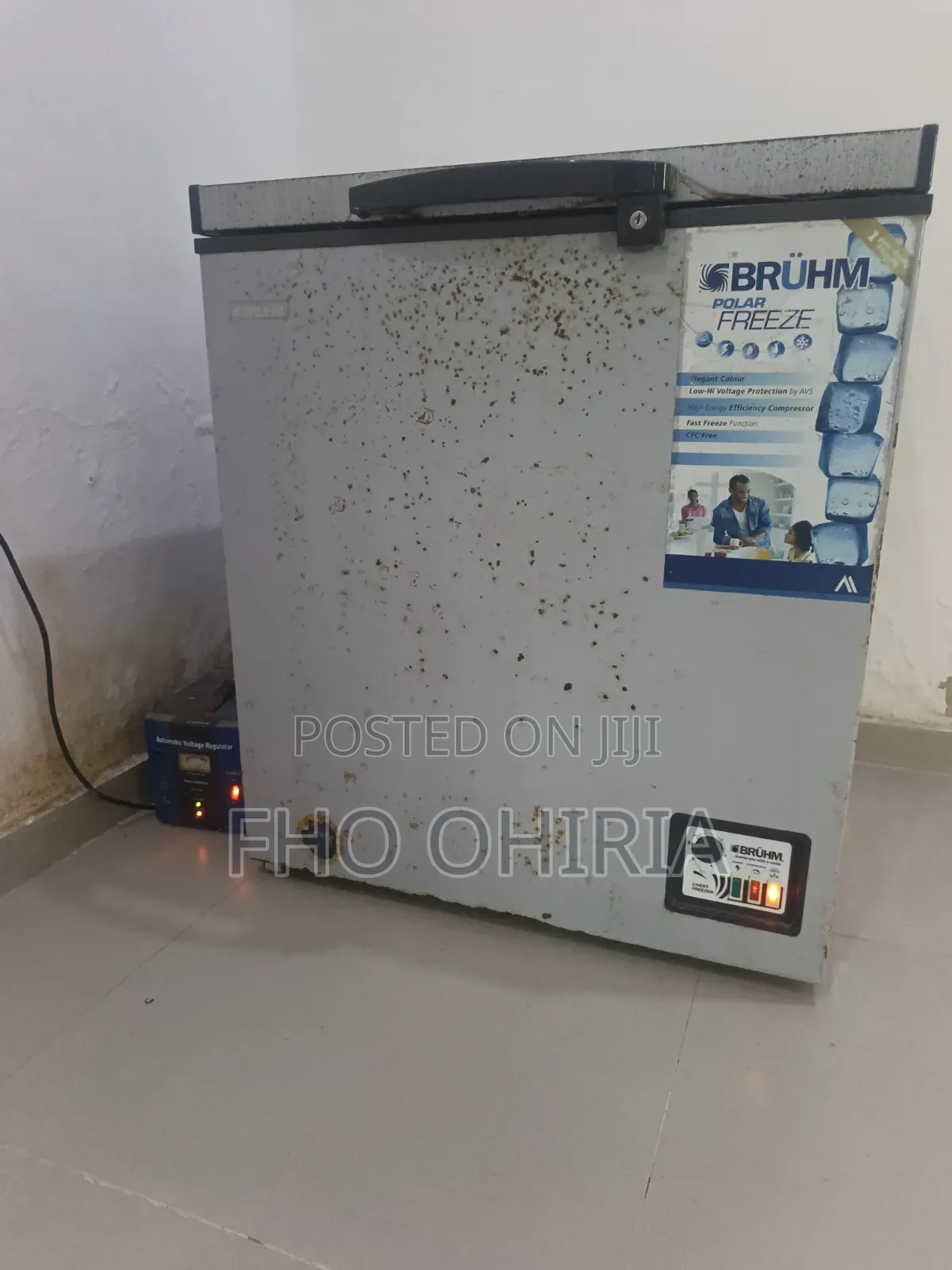 Used BRUHM Polar Chest Freezer 155 Liters