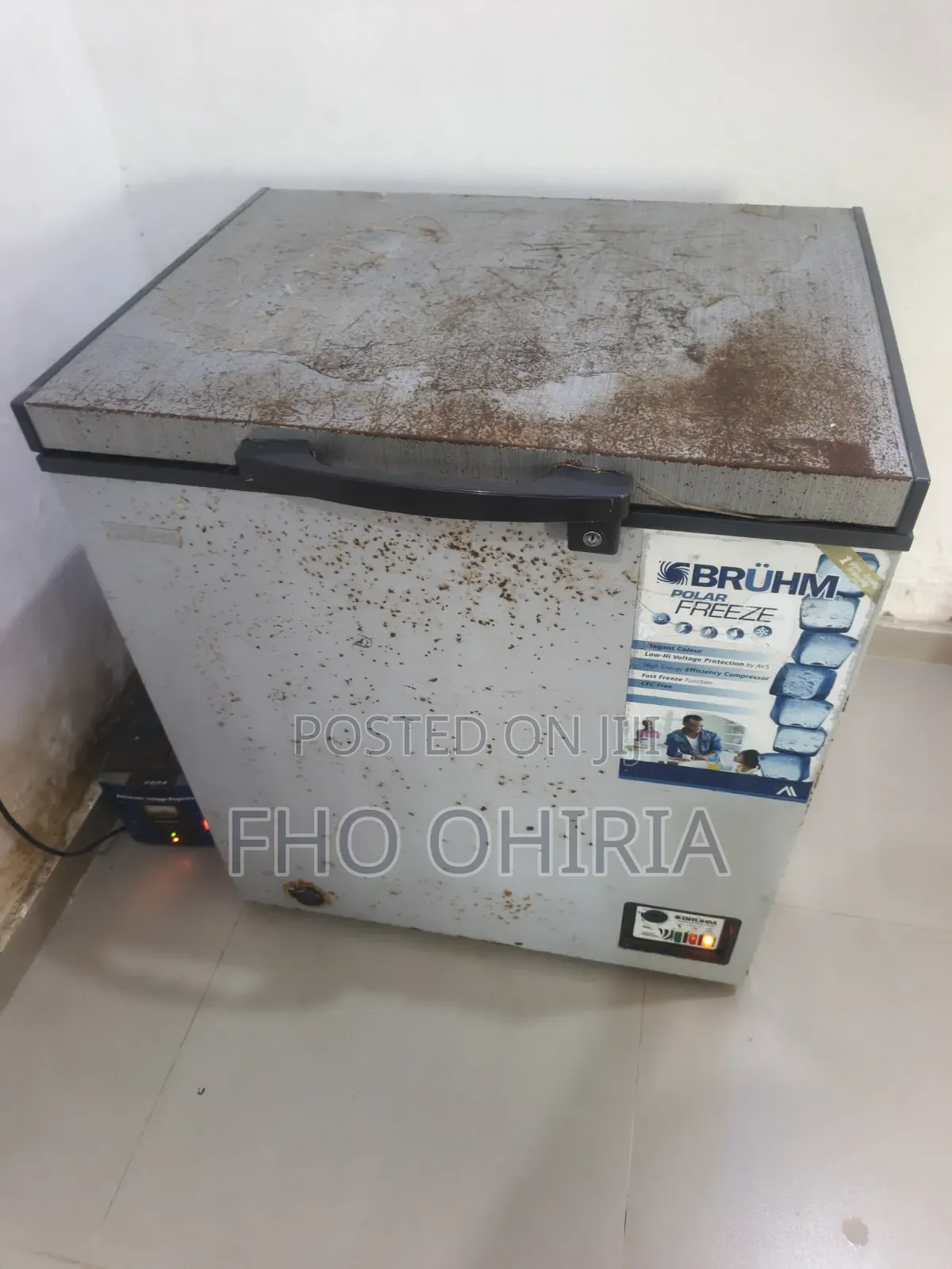 Used BRUHM Polar Chest Freezer 155 Liters