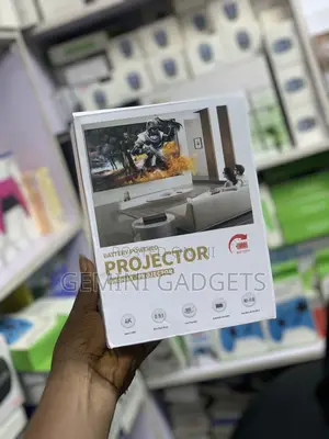 Rechargeable Android TV Projector