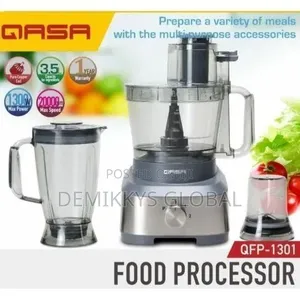 Qasa Yam Pounder/Food Processor 3.5L, 1300w