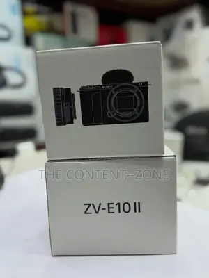 SONY ZV-E10 II Mirrorless Camera With 16-50mm Lens (Black)