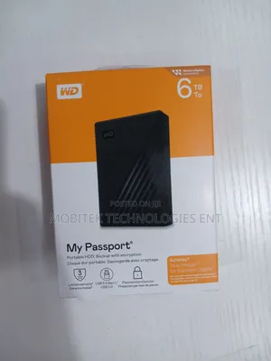 6TB WD My Passport External Hard Drive/5tb /4tb