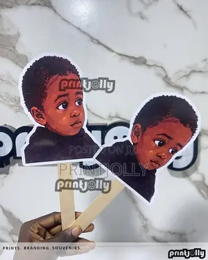 Kids Face Paddle / Face Props Customization