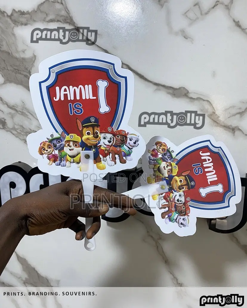 Kids Hand Fan Customization