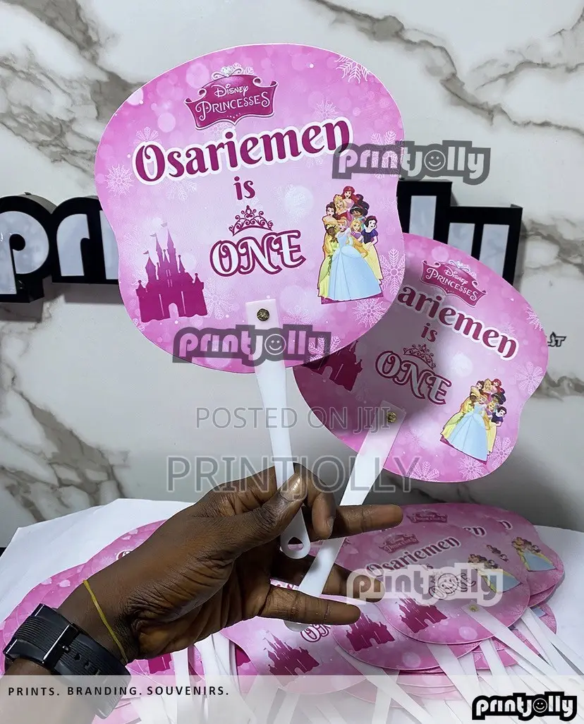 Kids Hand Fan Customization