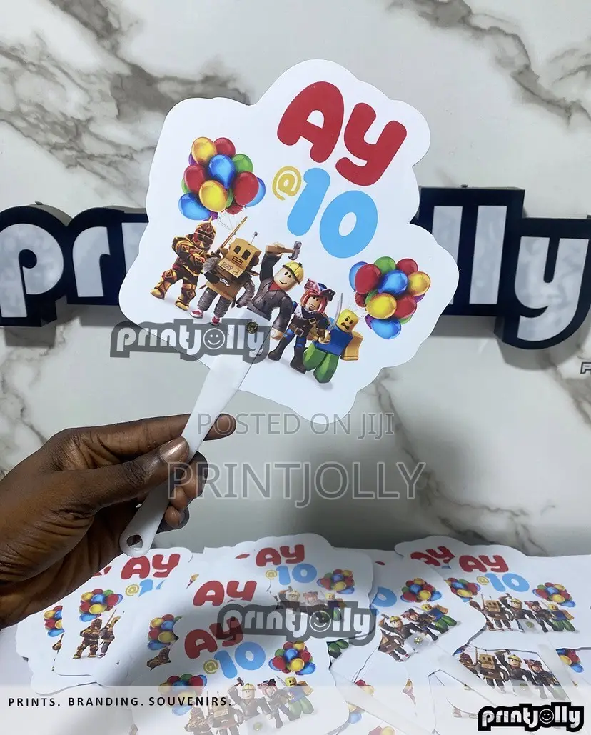 Kids Hand Fan Customization