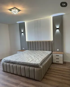 Standard Super King Size Wall Mounted Bedstand