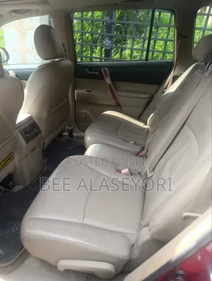 Toyota Highlander 2008 Burgundy