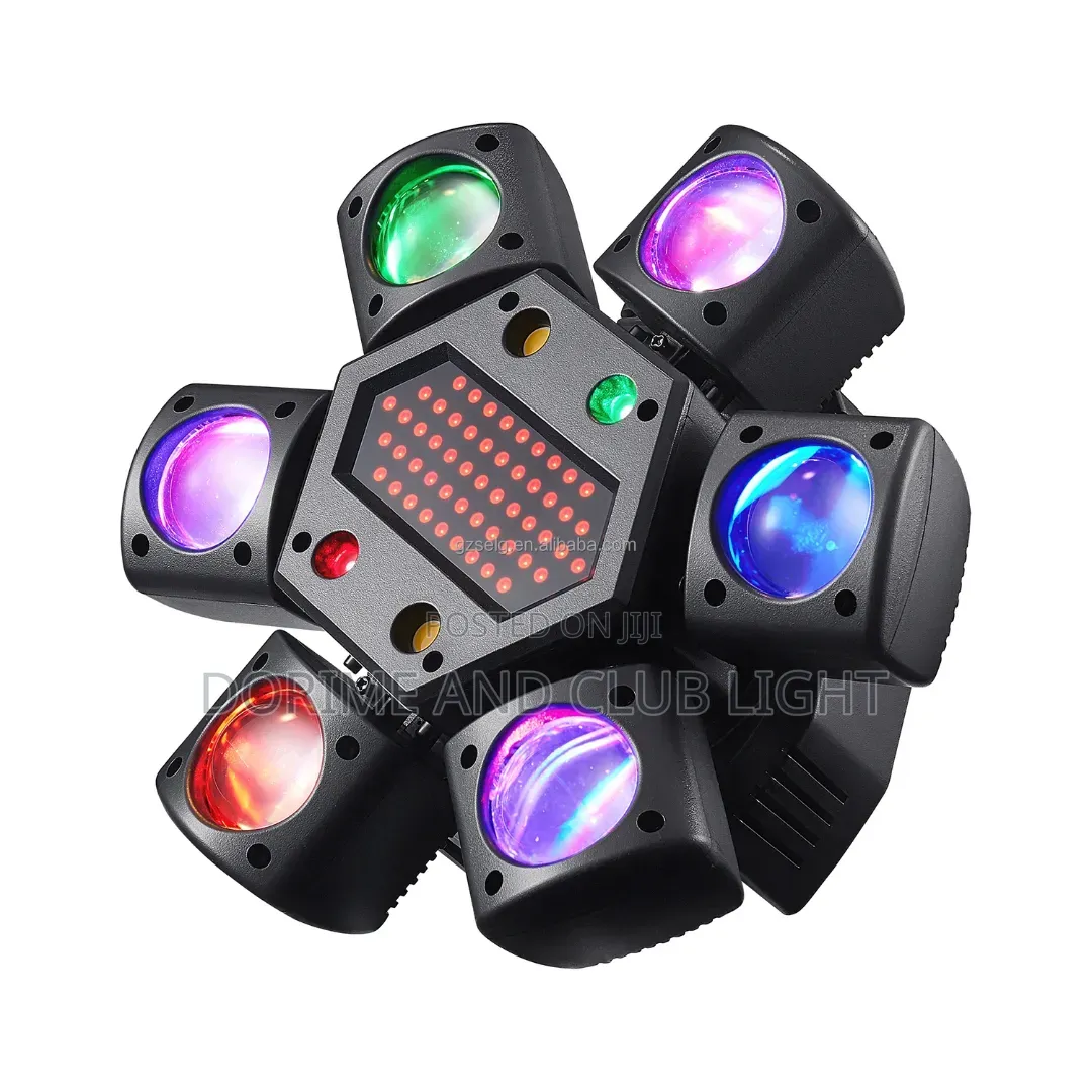 6 Arms LED NUMBER Dragon Moving Head