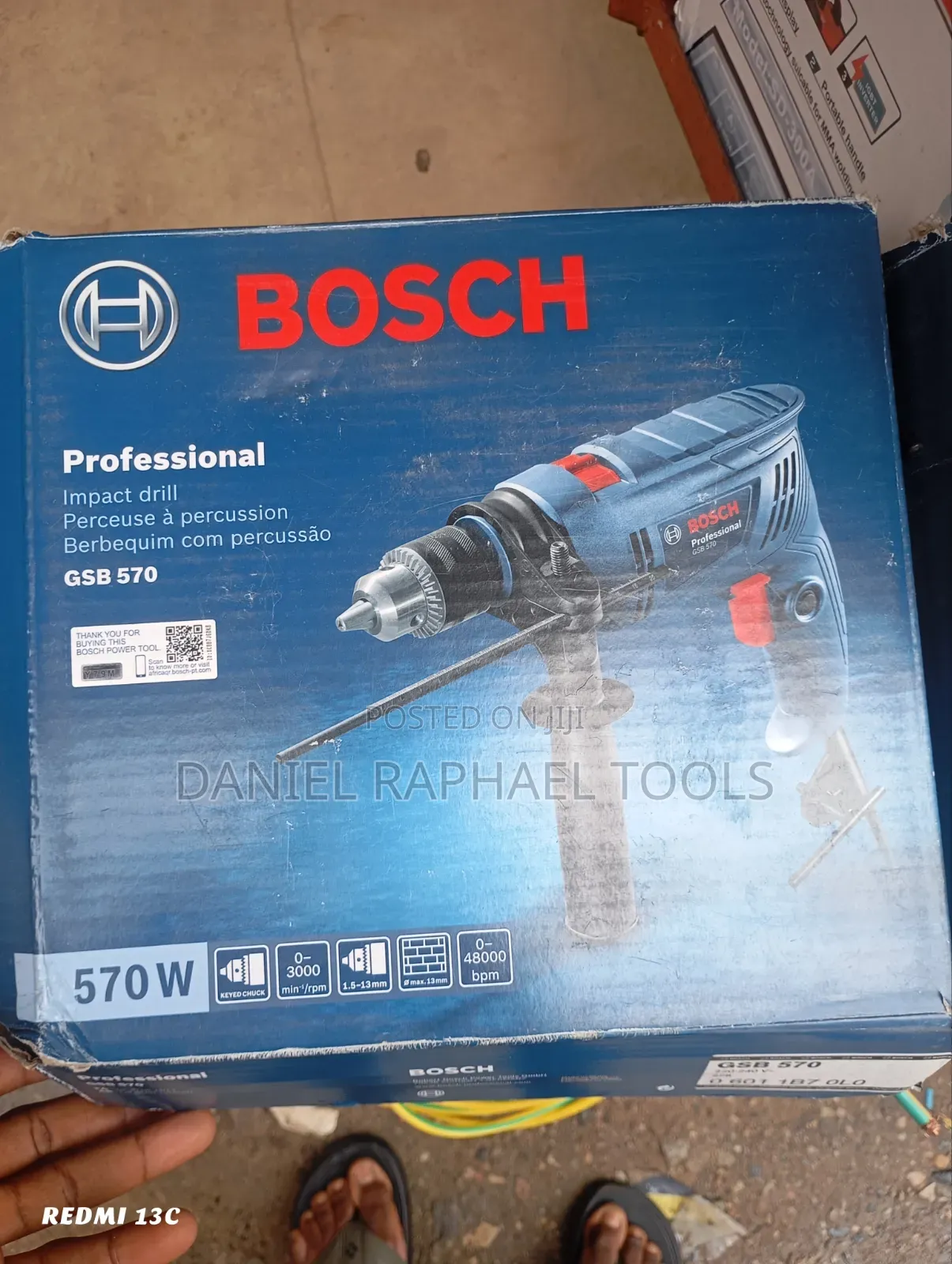Bosch Professional GSB 570 570W Impact Drill