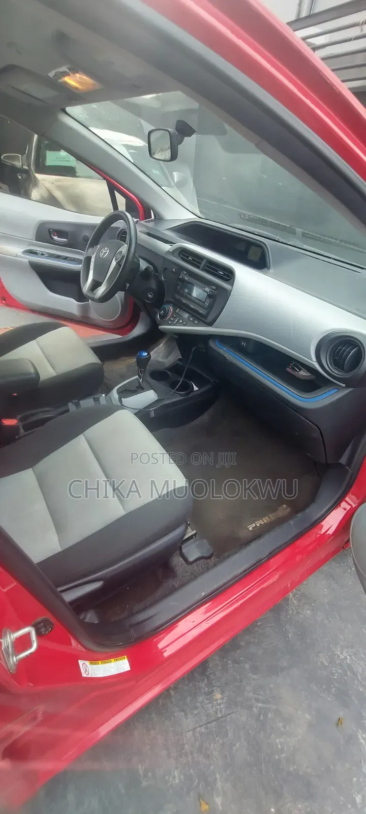 Toyota Prius 2012 Red