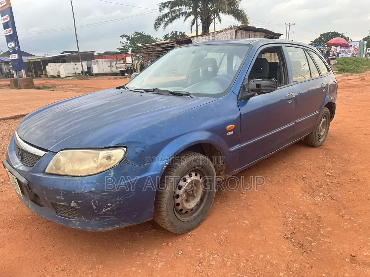 Mazda 323 2004 Blue