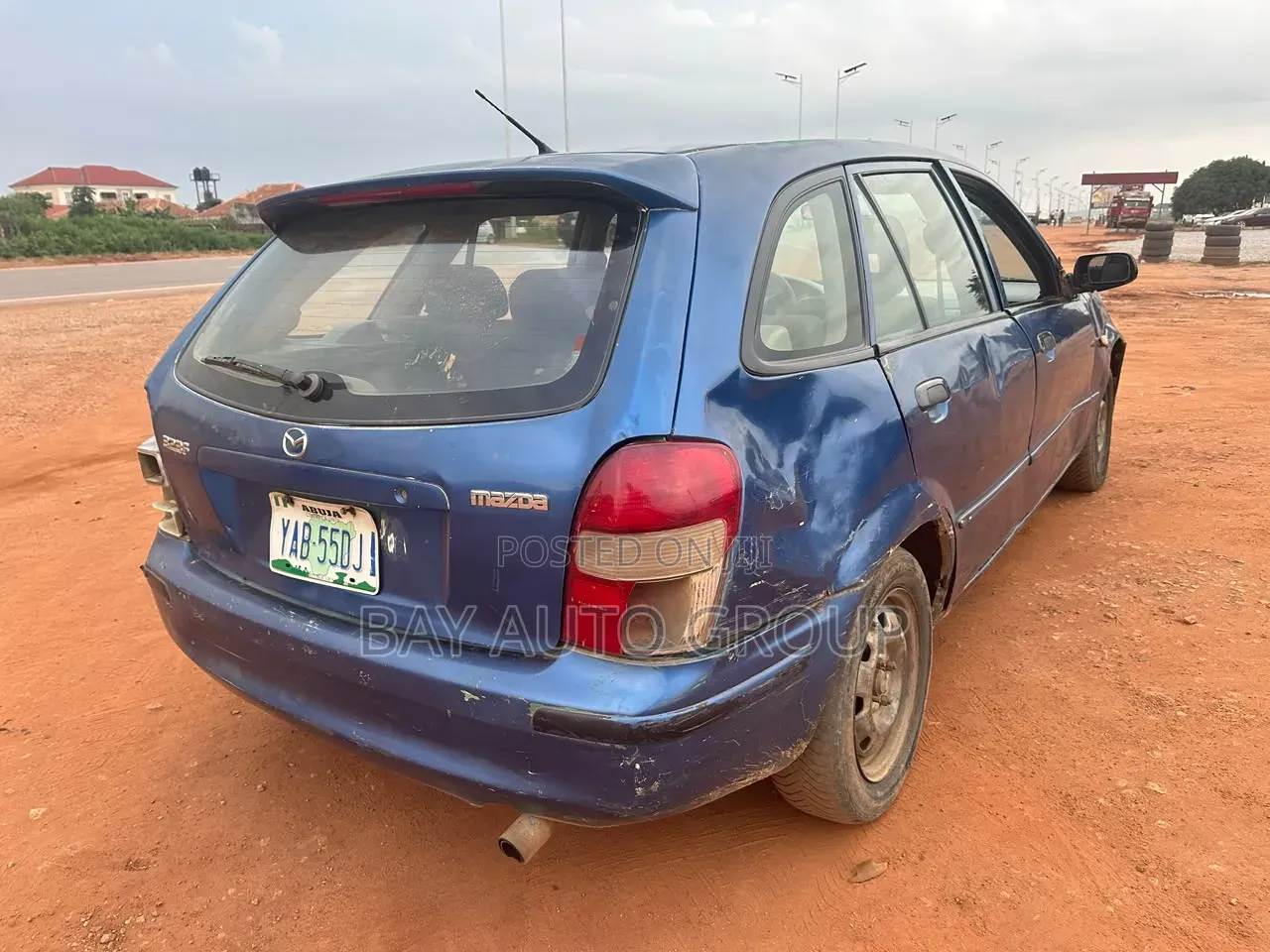 Mazda 323 2004 Blue