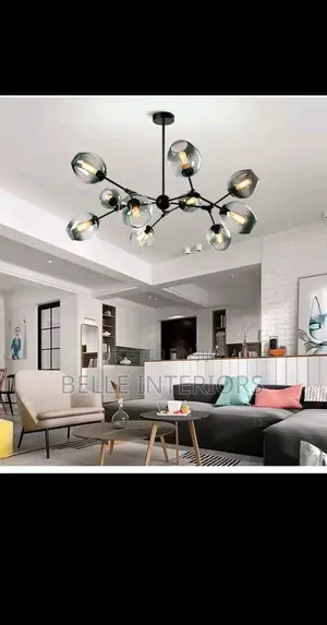 Nordic Beach Led Pendant Light Glass