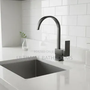 Matte Black Kitchen Mixer Faucet