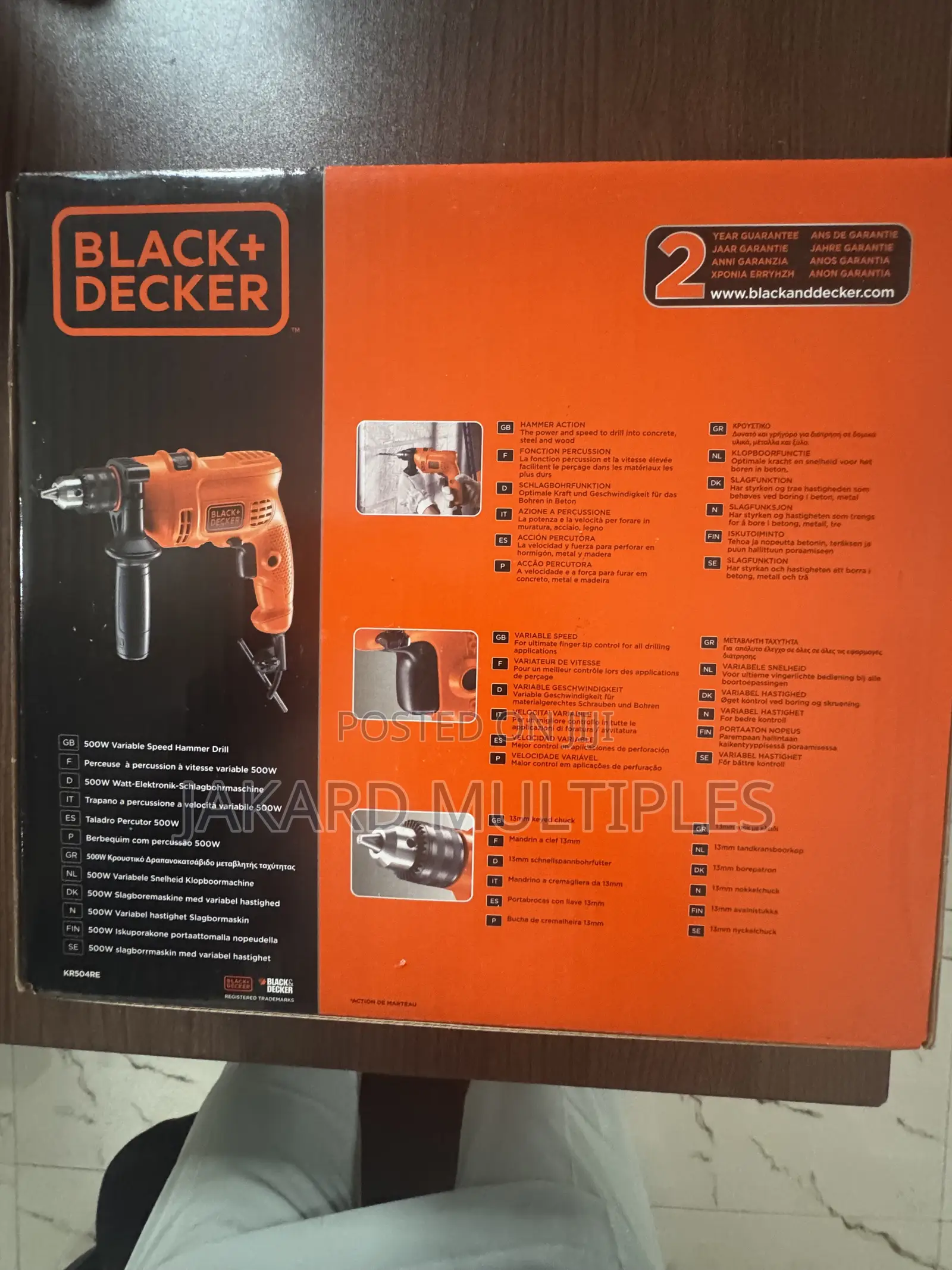 Black Decker Hammer Drill