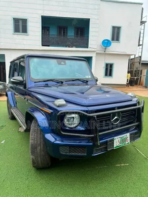 Mercedes-Benz G-Class Base G 550 AWD 2020 Blue