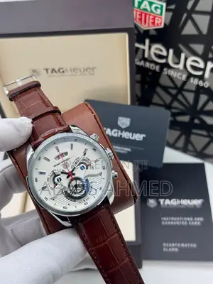 *Tag Heuer Leather* _Chronograph