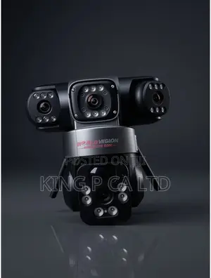 3-Lens World Vision CCTV Security Camera