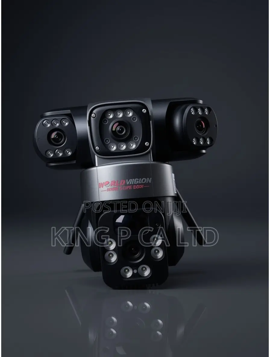 3-Lens World Vision CCTV Security Camera