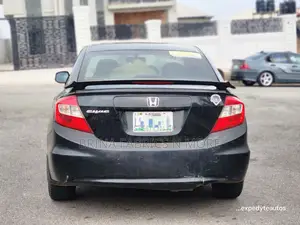 Honda Civic EX Sedan 2012 Black
