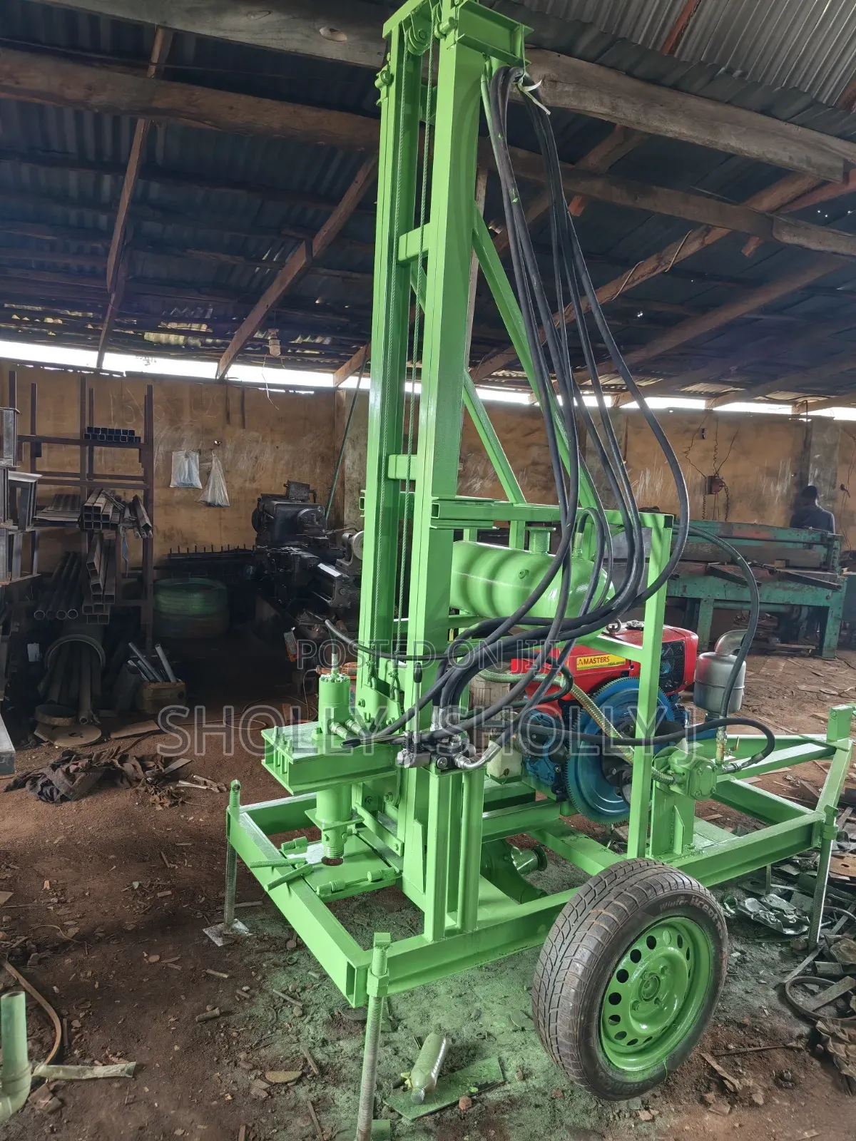 Borehole Machine Construction