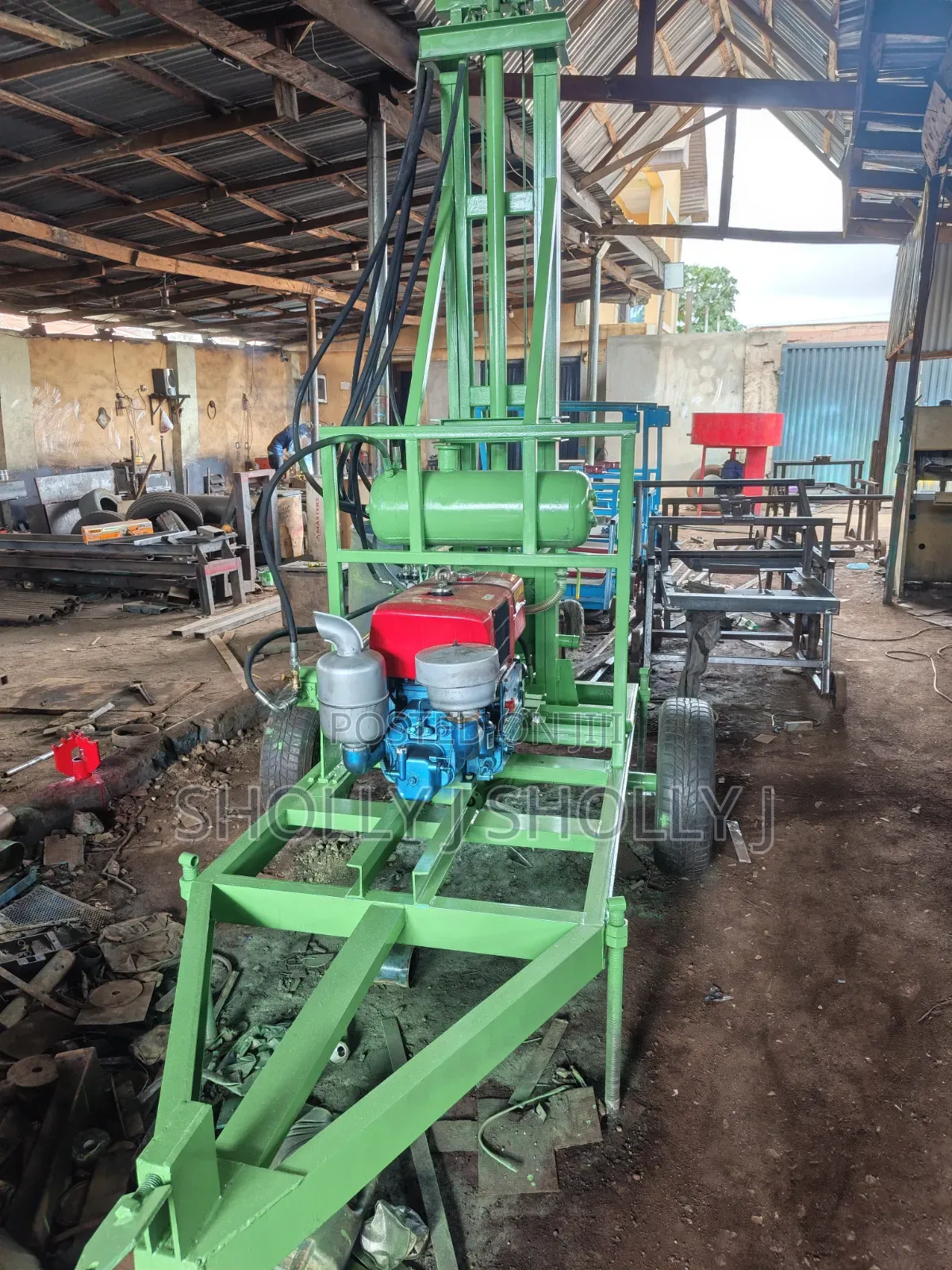 Borehole Machine Construction