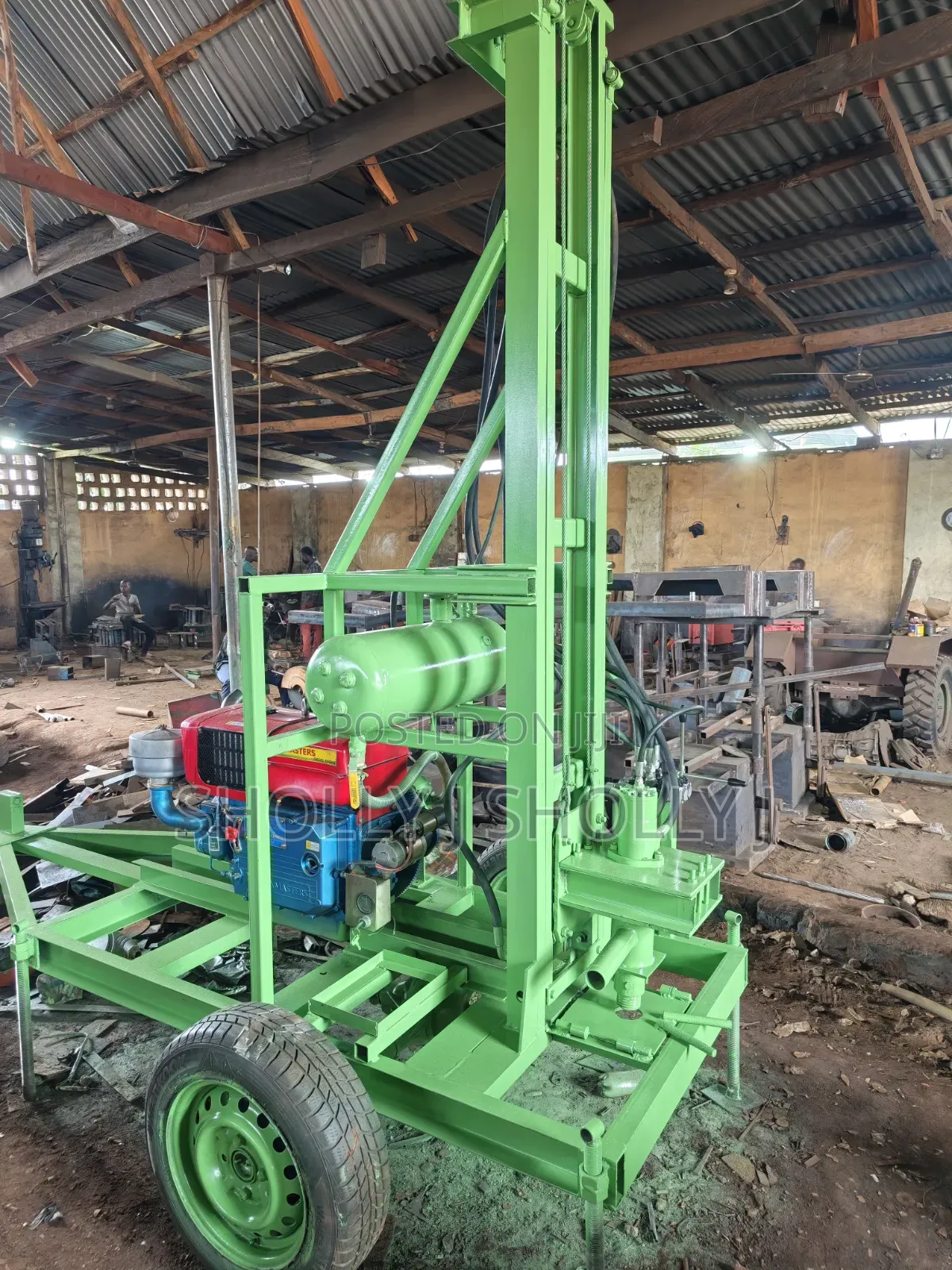 Borehole Machine Construction