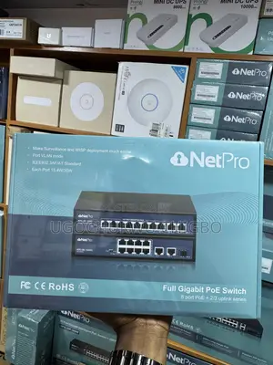 Netpro 8 Port Gigabit and Poe NPG-08-150W