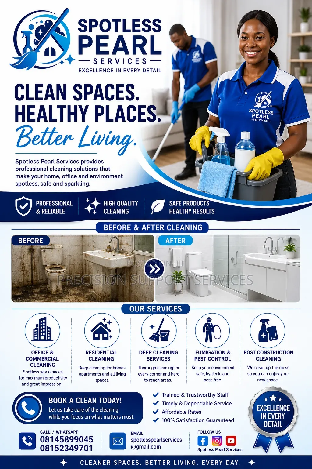 Spotless Pearl Services