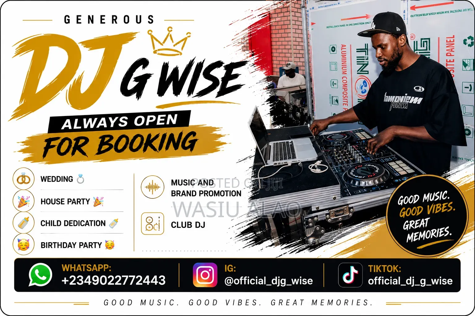 The Generous Dj G-Wise
