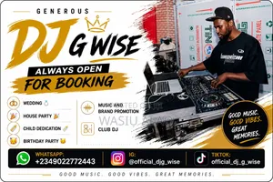 The Generous Dj G-Wise