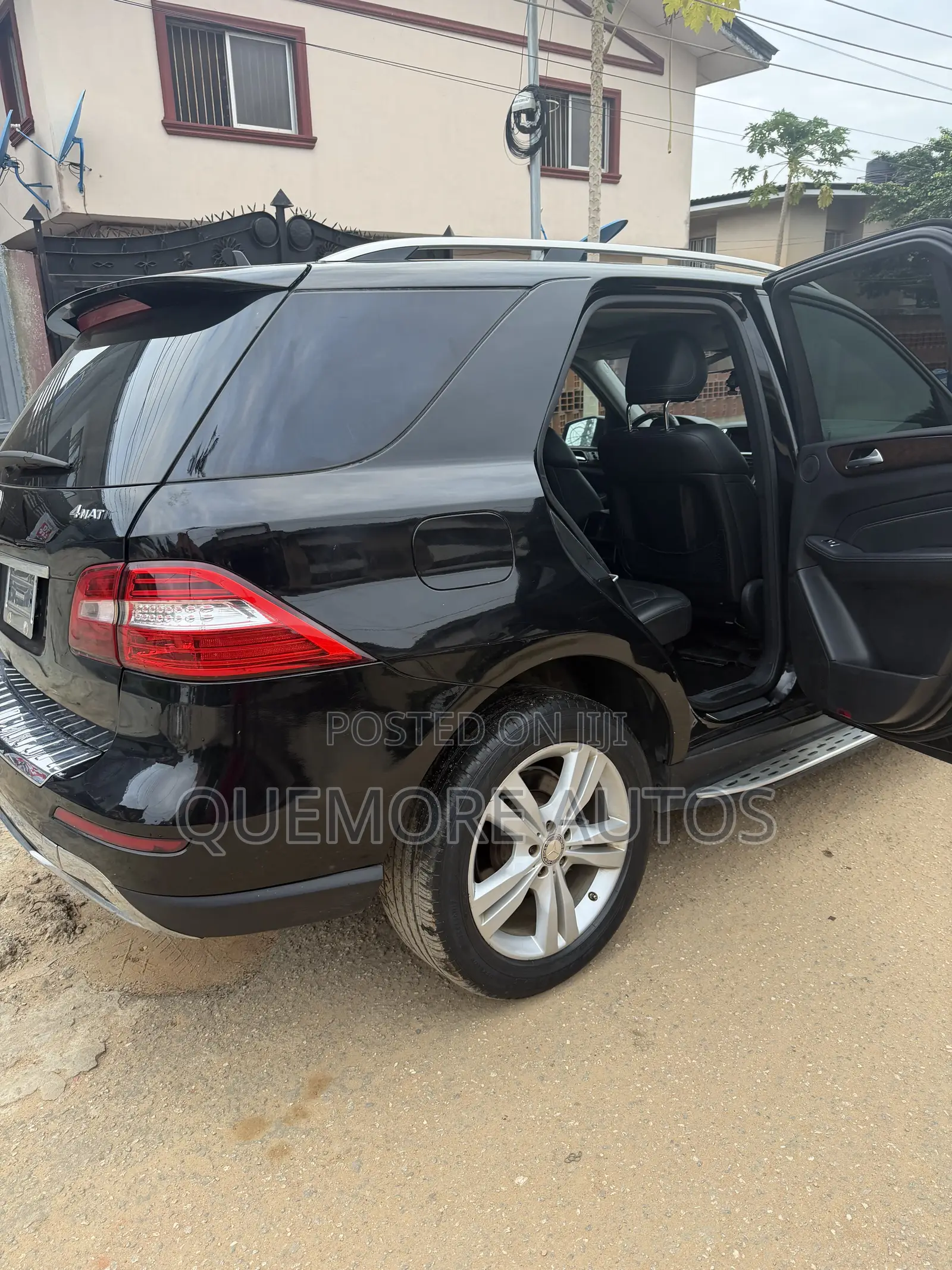 Mercedes-Benz M Class ML 350 4Matic 2012 Black