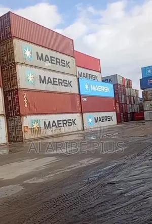 200 Units of Empty Shipping Containers 4 Sale at Lagos State, Nigeria.