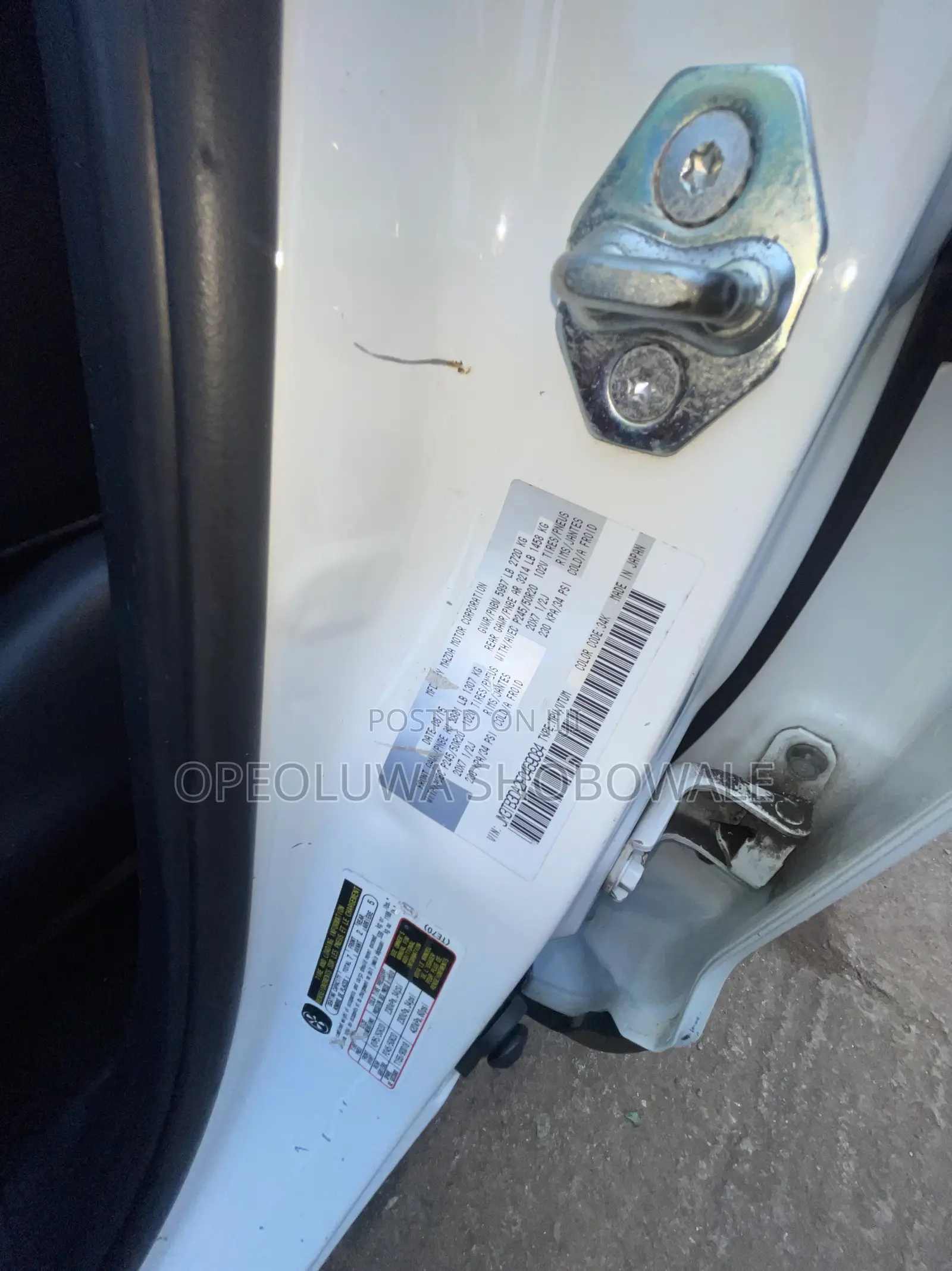Mazda AZ 2015 White